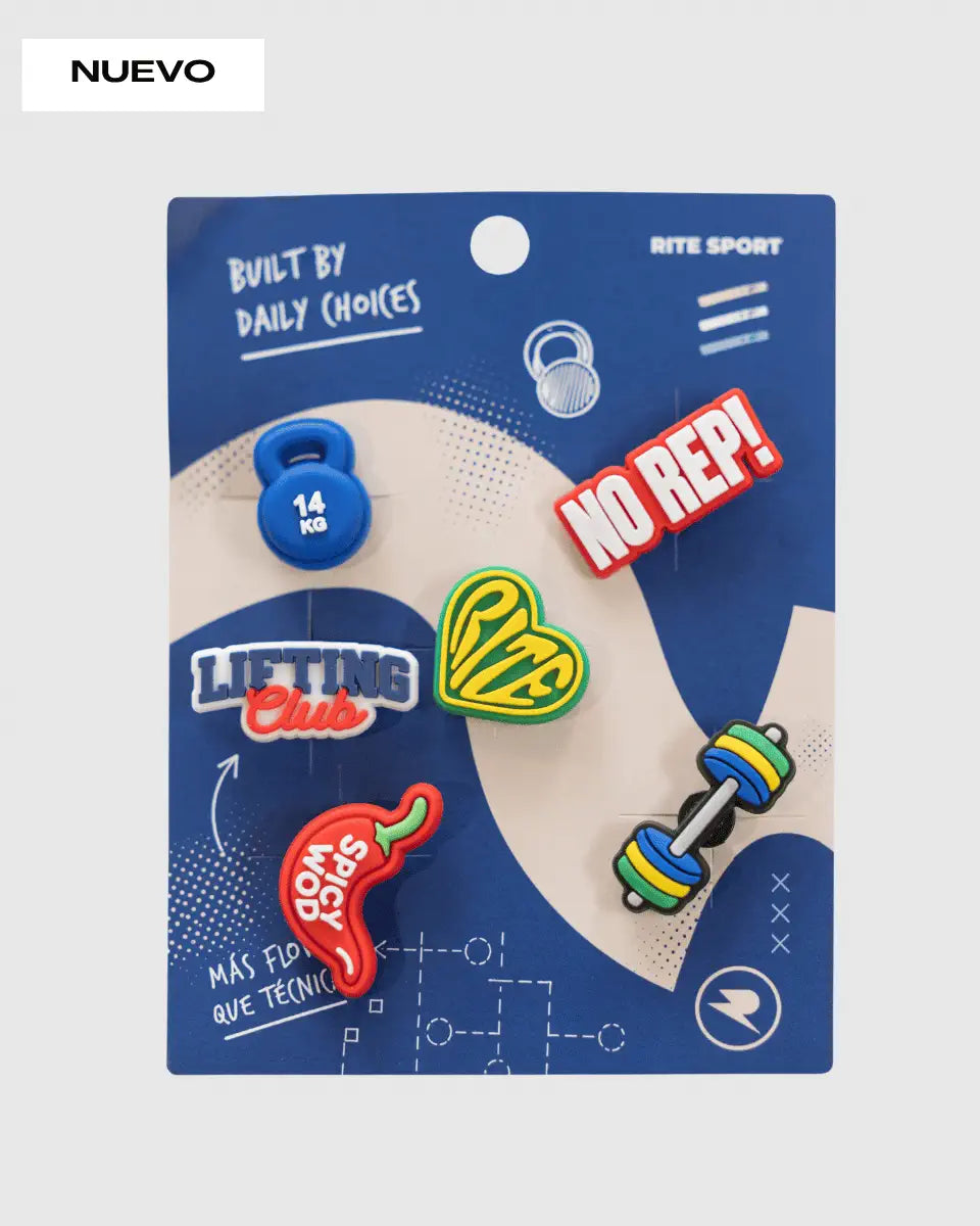 PINS RITE SPORT - CHARMS PARA CROCS CROSSTRAINING