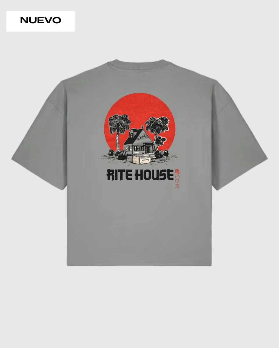 CAMISETA OVERSIZE RITE HOUSE – GRIS