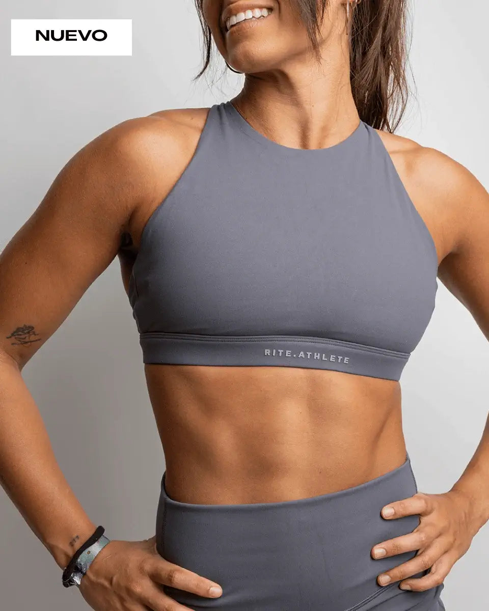 TOP DEPORTIVO GRIS CROSSTRAINING RITE