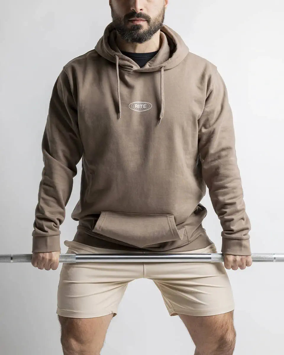 BUTTERFLY - SUDADERA MARRON UNISEX