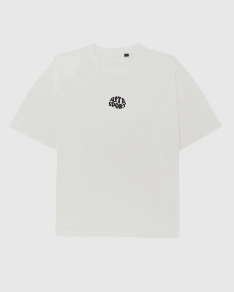 LIGHTWEIGHT BABY - CAMISETA OVERSIZE BLANCO ROTO