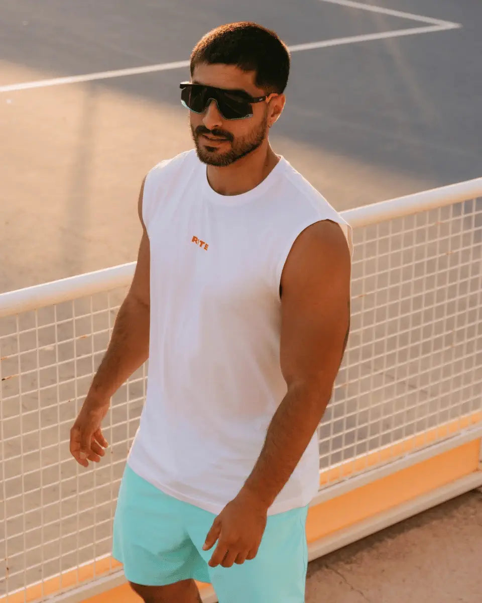 MAKE SOME SQUATS - CAMISETA BLANCA UNISEX