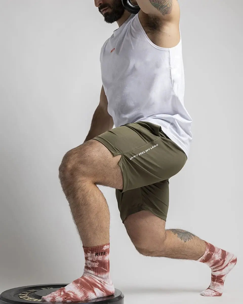 CAN'T FEEL MY LEGS - PANTALONES VERDE