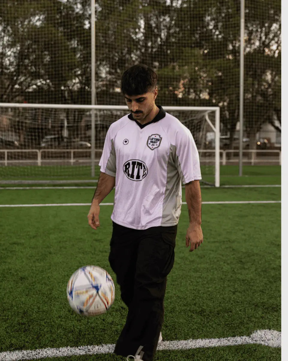 RITE CLUB ROSA- CAMISETA OVERSIZE RETRO FUTBOL