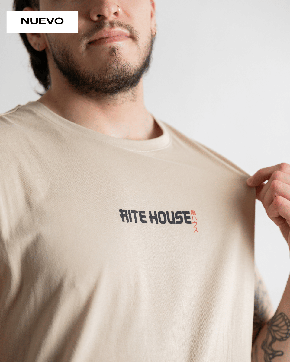 CAMISETA SIN MANGAS RITE HOUSE – CREMA