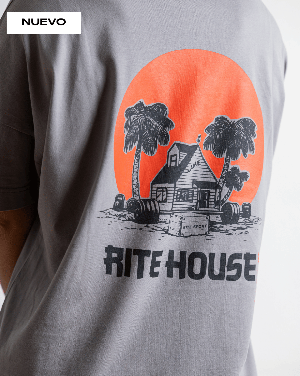 CAMISETA OVERSIZE RITE HOUSE – GRIS