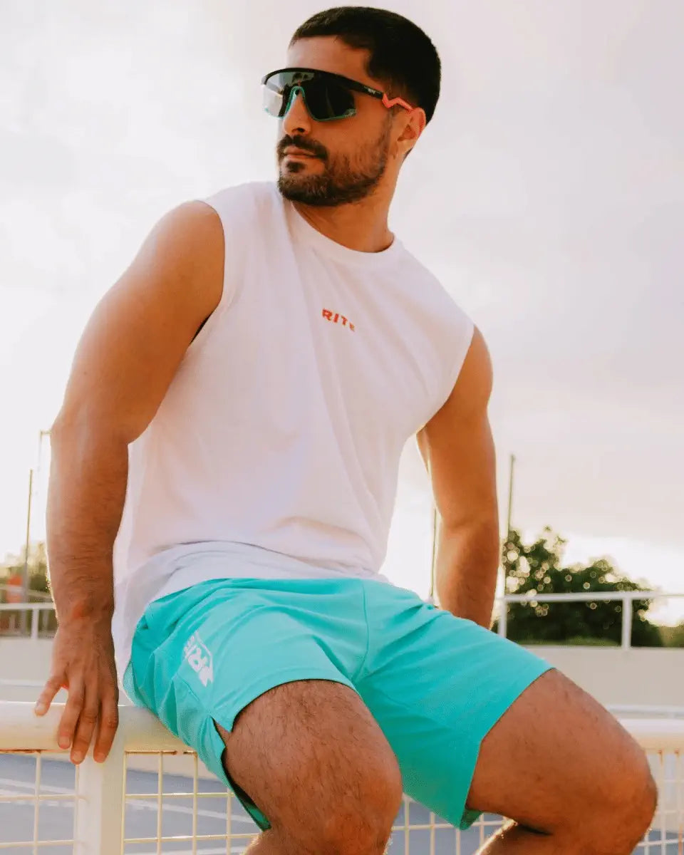 CAN'T FEEL MY LEGS - PANTALON AZUL