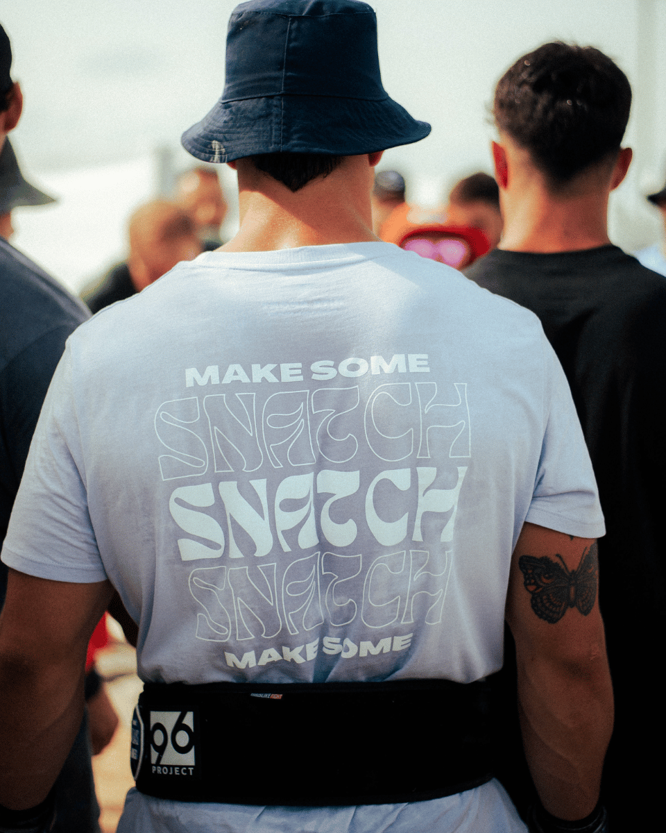 MAKE SOME SNATCH - CAMISETA LILA UNISEX