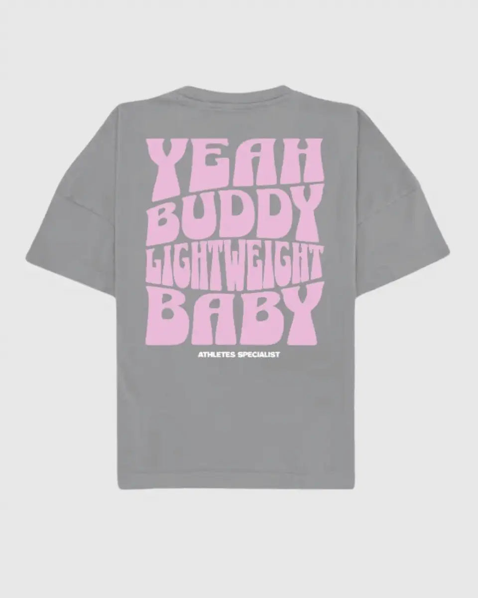 LIGHTWEIGHT BABY - CAMISETA OVERSIZE GRIS