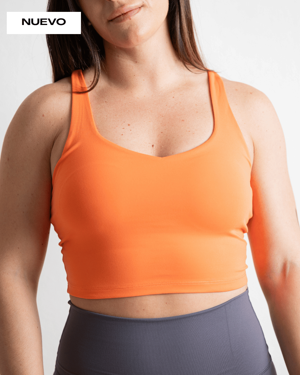 TOP DEPORTIVO NARANJA CROSSTRAINING RITE - PERFORMANCE
