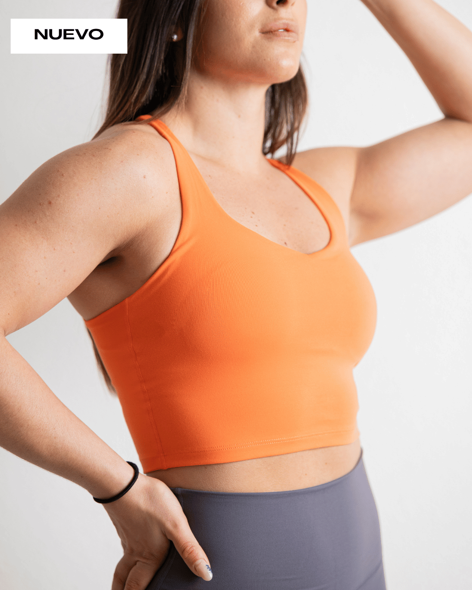 TOP DEPORTIVO NARANJA CROSSTRAINING RITE - PERFORMANCE