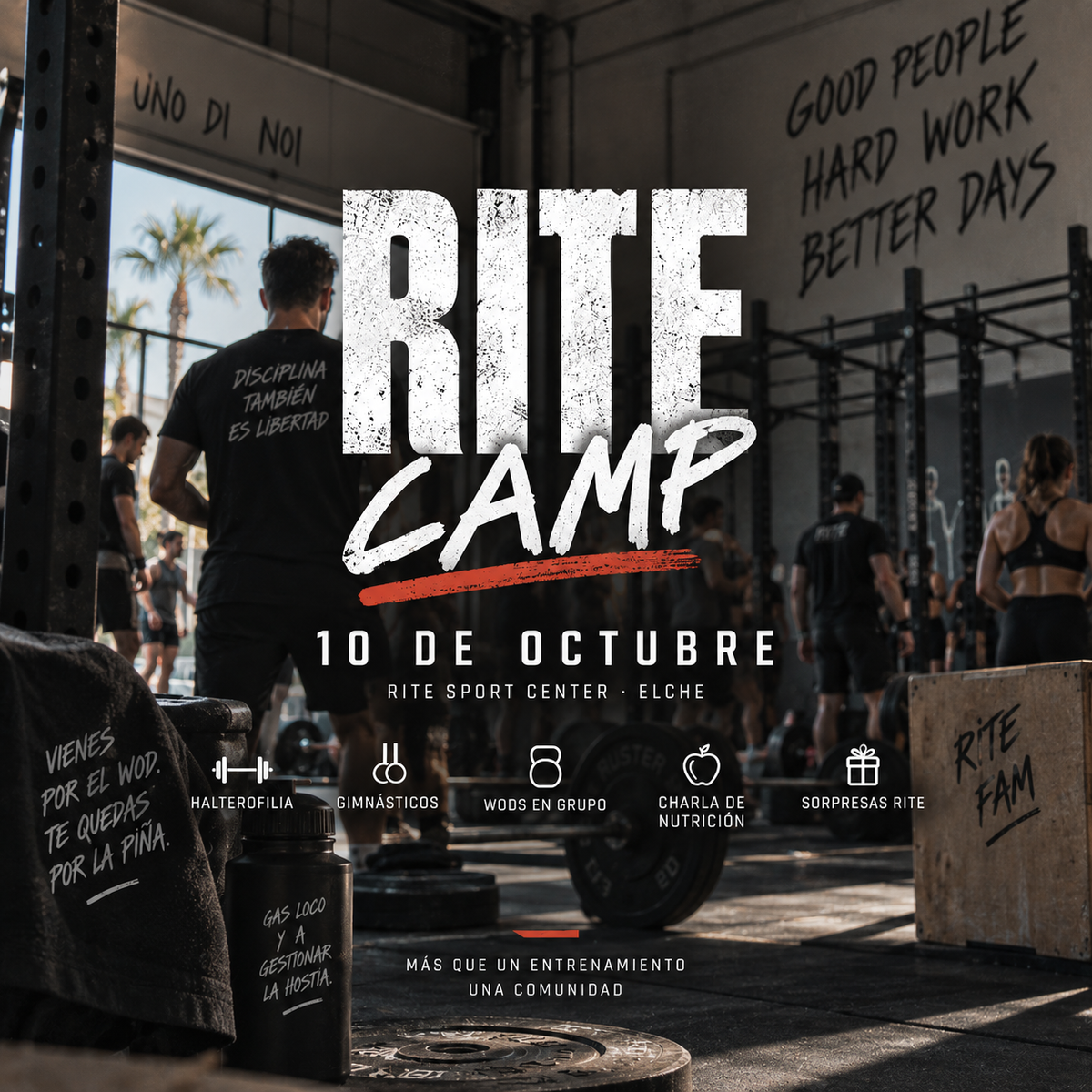 Experiencia Camp Rite Sport Center