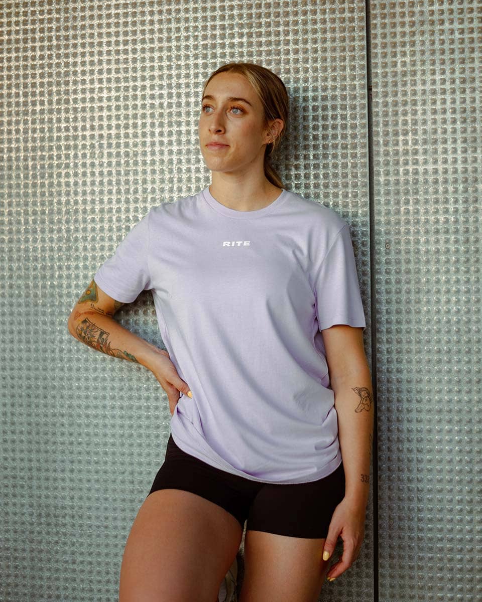 MAKE SOME SNATCH - CAMISETA LILA UNISEX