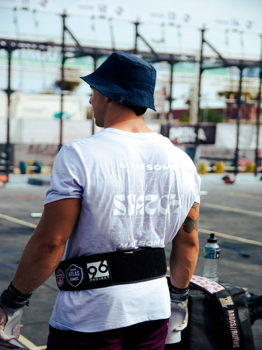 MAKE SOME SNATCH - CAMISETA LILA UNISEX