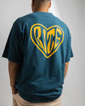 LOVE RITE - CAMISETA OVERSIZE VERDE