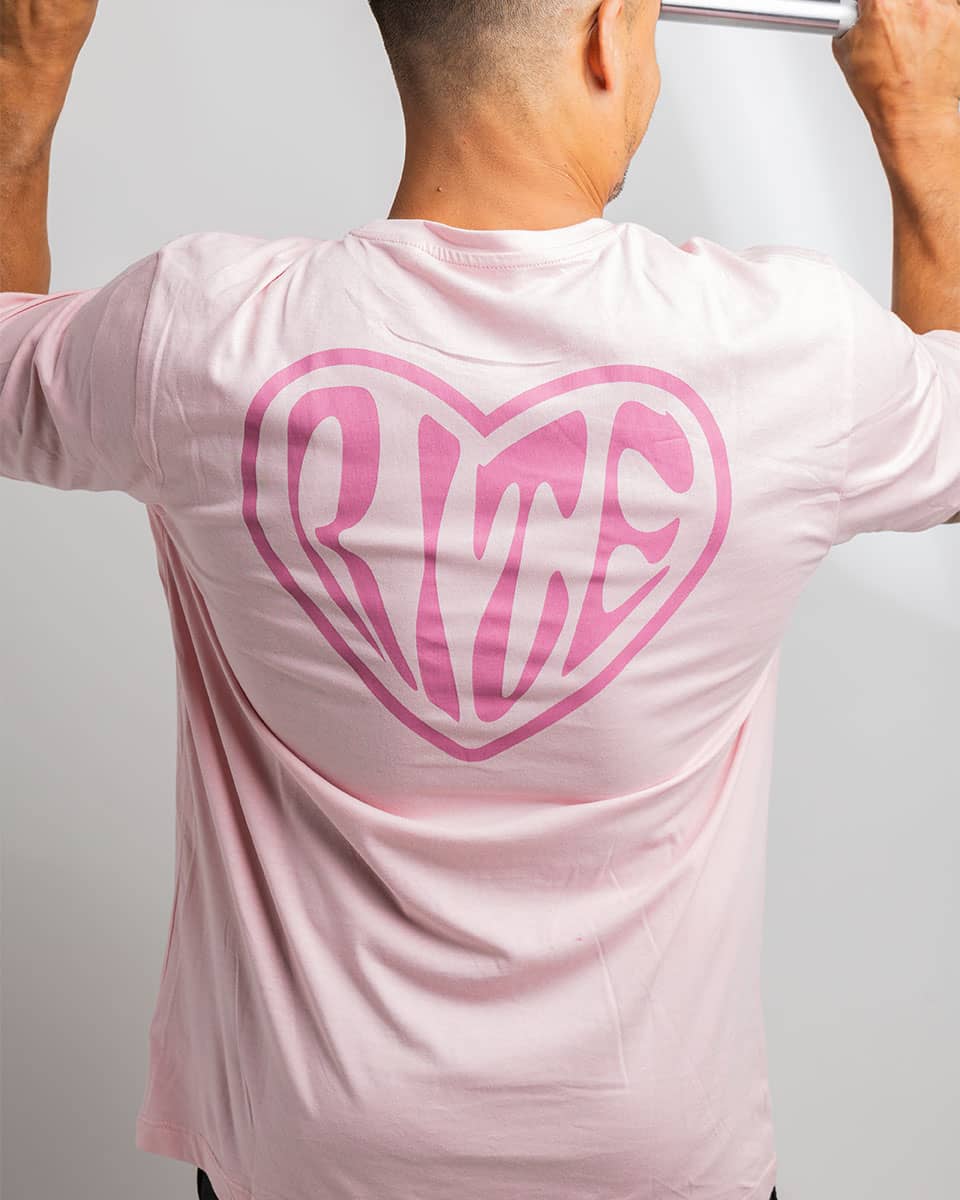 LOVE RITE - CAMISETA OVERSIZE ROSA