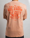 LIFTING HEAVY- CAMISETA OVERSIZE CORAL
