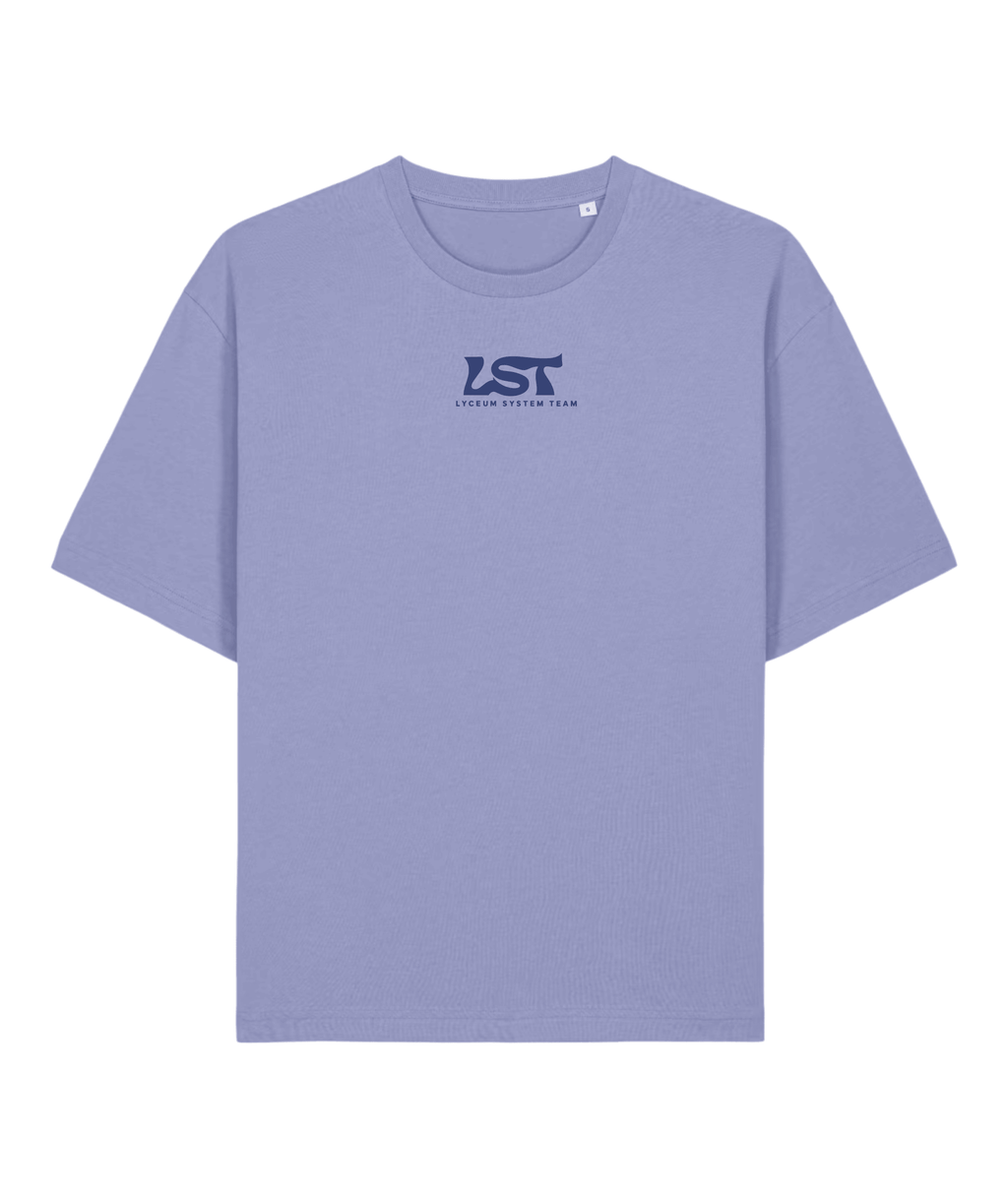 LYCEUM LILAC - CAMISETA OVERSIZE UNISEX