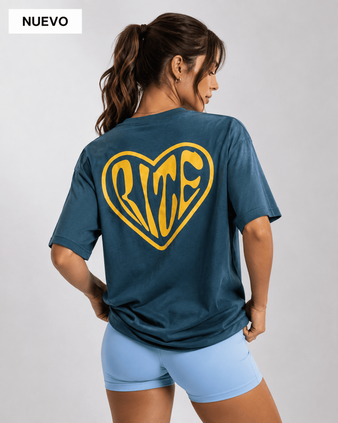 LOVE RITE - CAMISETA OVERSIZE VERDE
