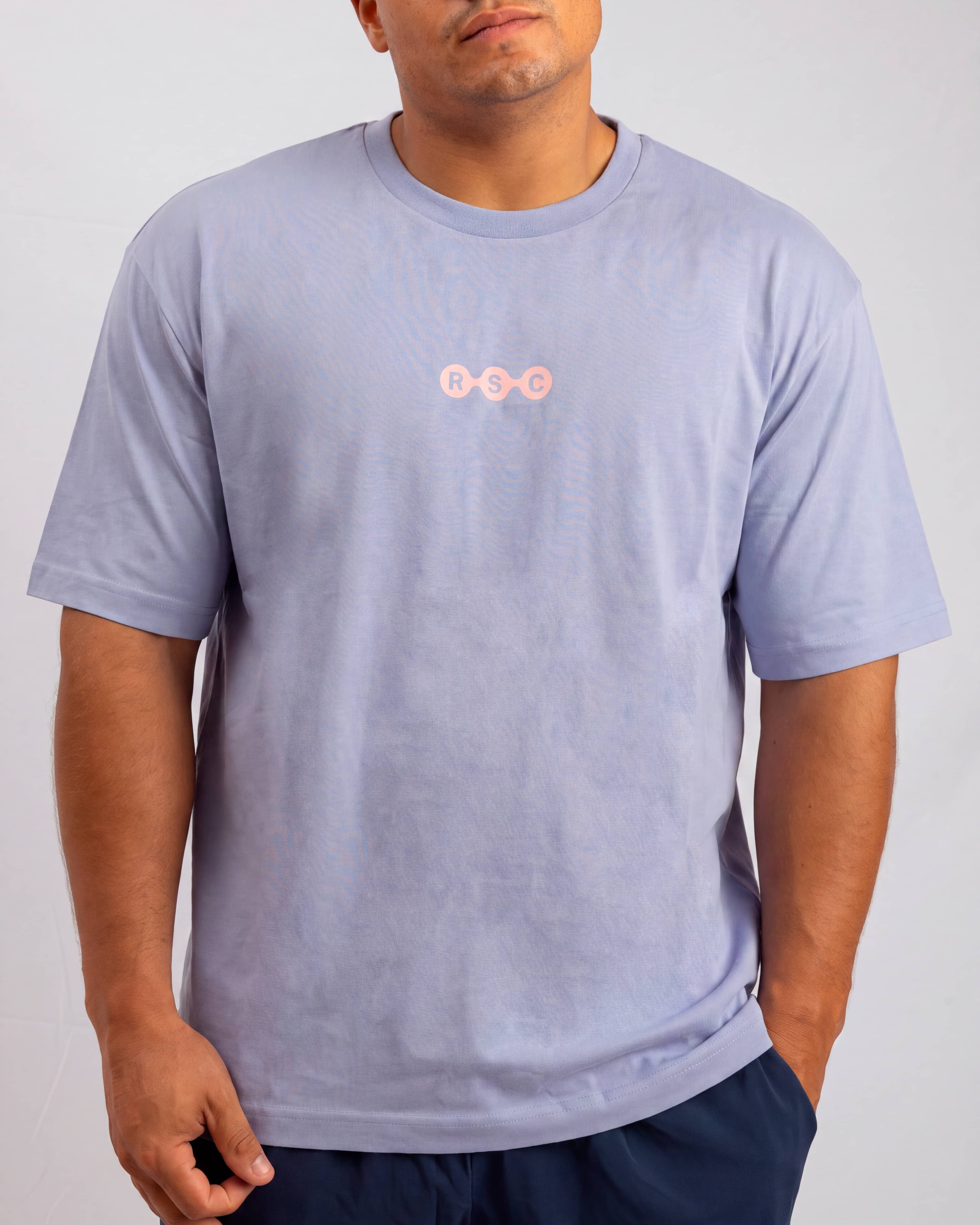 CAMISETA UNISEX OVERSIZE RITE VIBES – LILA