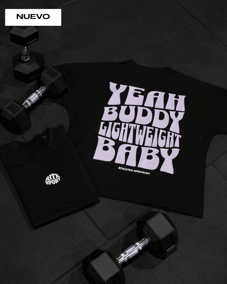 LIGHTWEIGHT BABY - Camiseta Oversize negra